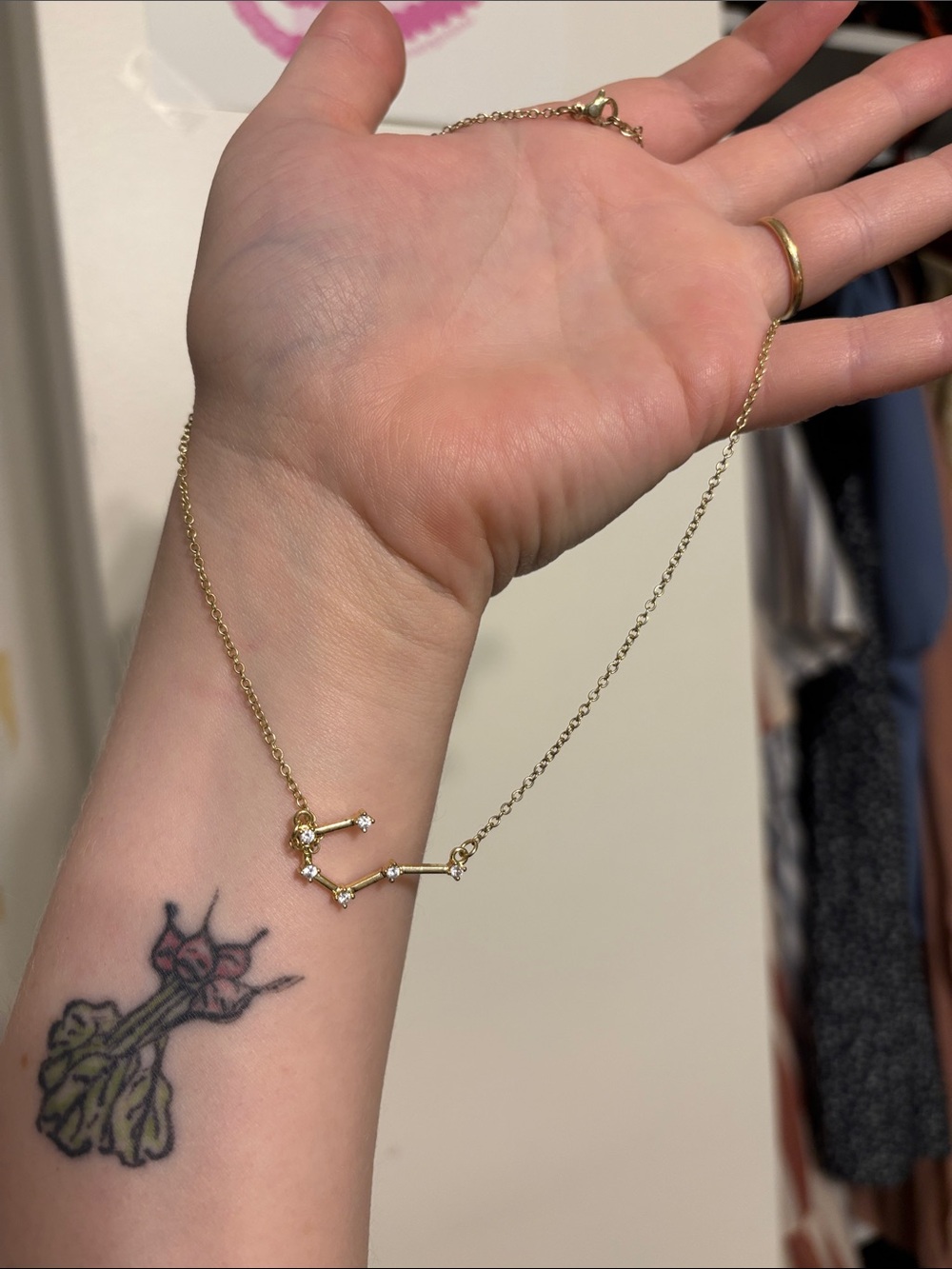 Delicate Gold Constellation Necklace - Women Jewelry